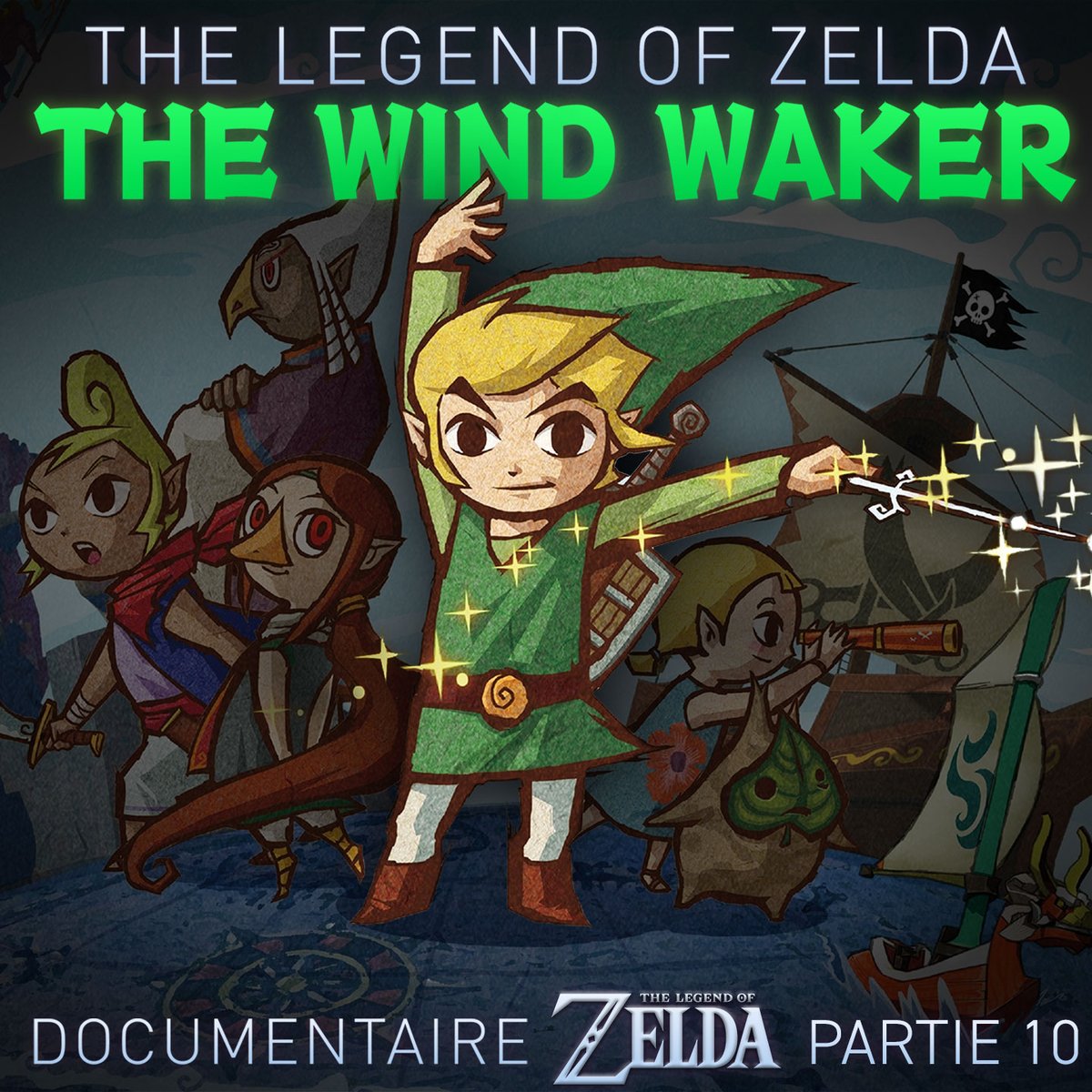 YannSolo007's tweet photo. ⚠️ Le documentaire #Zelda N°10 dédié à The Wind Waker est disponible sur la chaîne 🥳

Il se peut que @conkerax et @ChezTamalou se soient un peu incrustés dans la vidéo... 🫢

🎬 https://t.co/M8CySYi8s6 https://t.co/hJt10rt8FQ