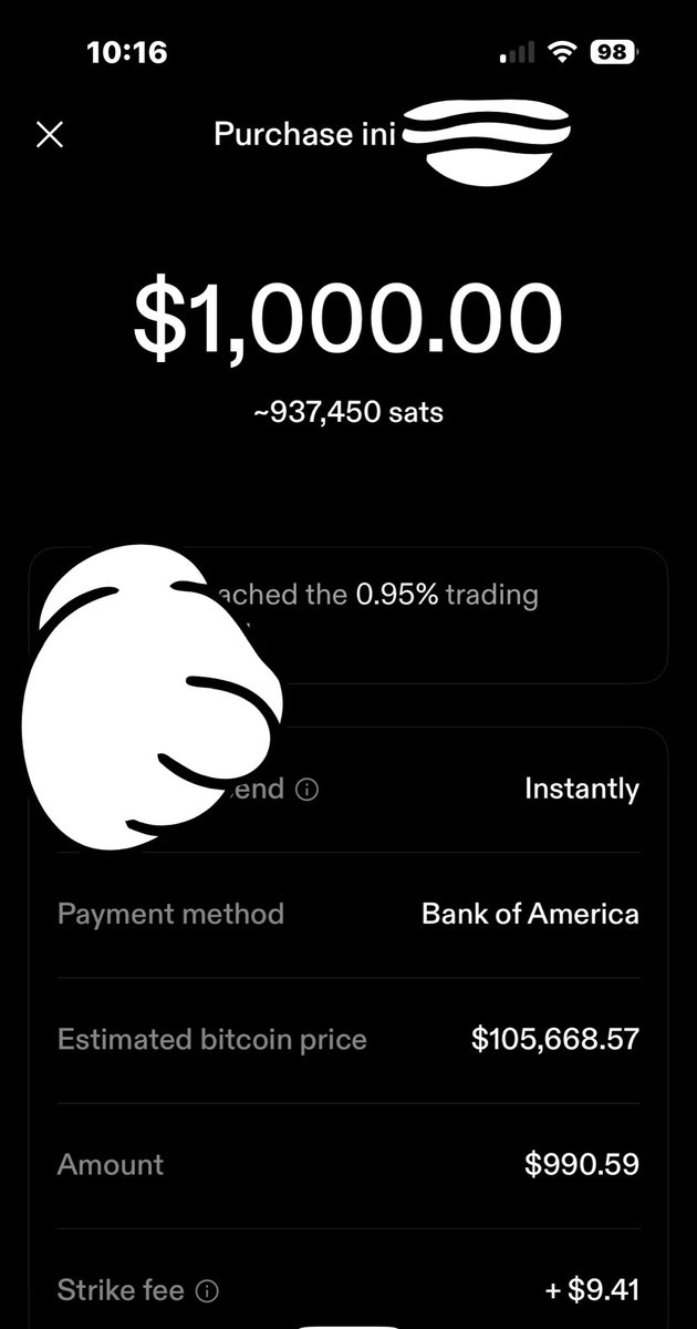 Yes, I keep buying more #bitcoin. It is what I do. <a href="/Strike/">Strike</a> makes it easy!