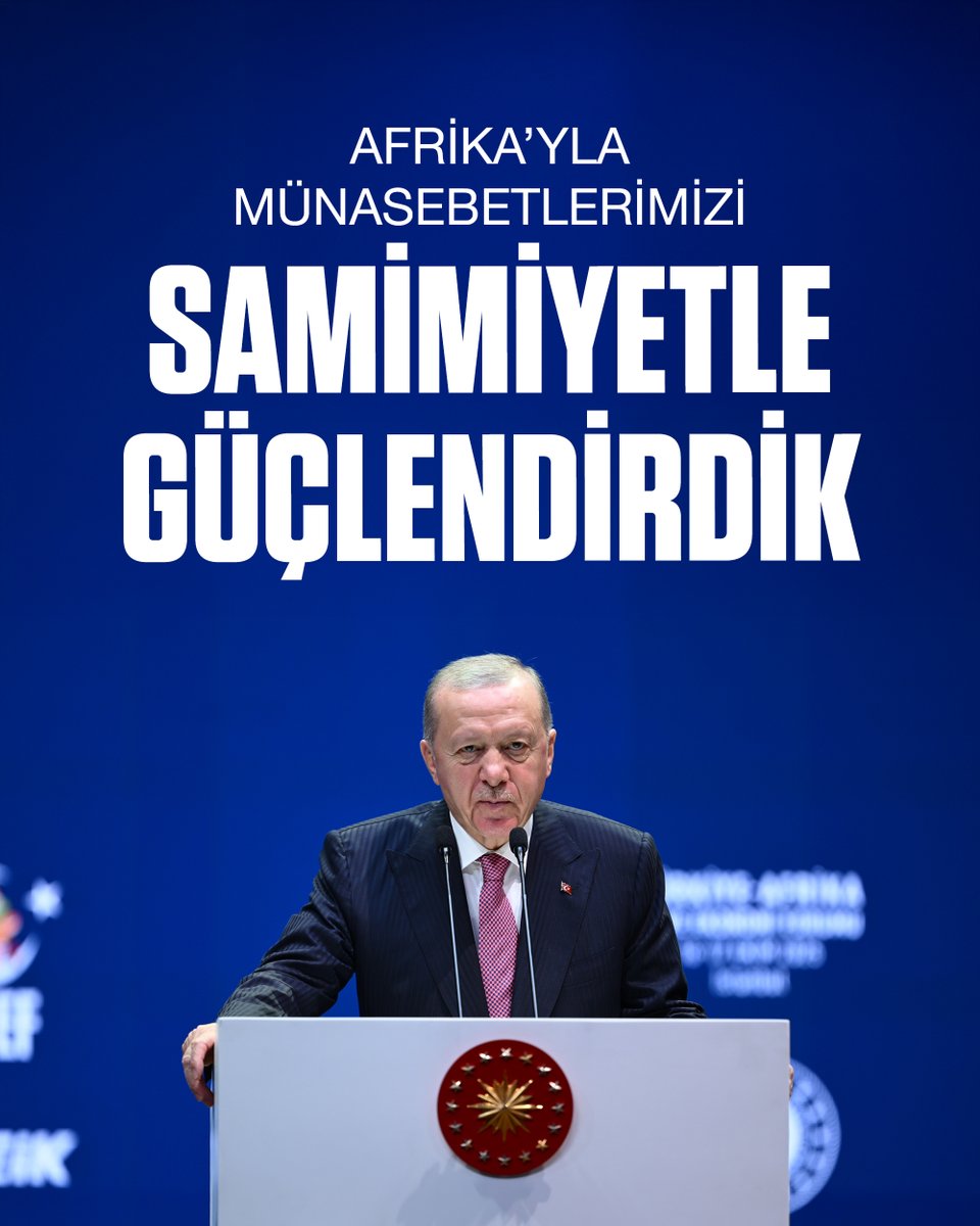 Biz tarihinin hiçbir sayfasında sömürgecilik lekesini, bu utancı taşımamış bir ülkeyiz.

Afrika’yla münasebetlerimizi hüsnüniyet ve samimiyetimizin yanı sıra işte bu tertemiz sicilimiz sayesinde günden güne geliştirdik, güçlendirdik.