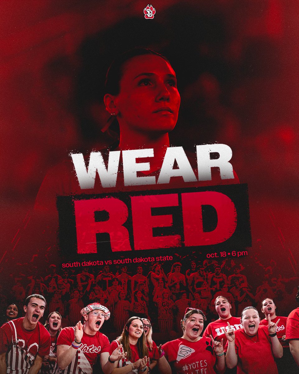 Saturday’s Attire: 🔴

#GoYotes