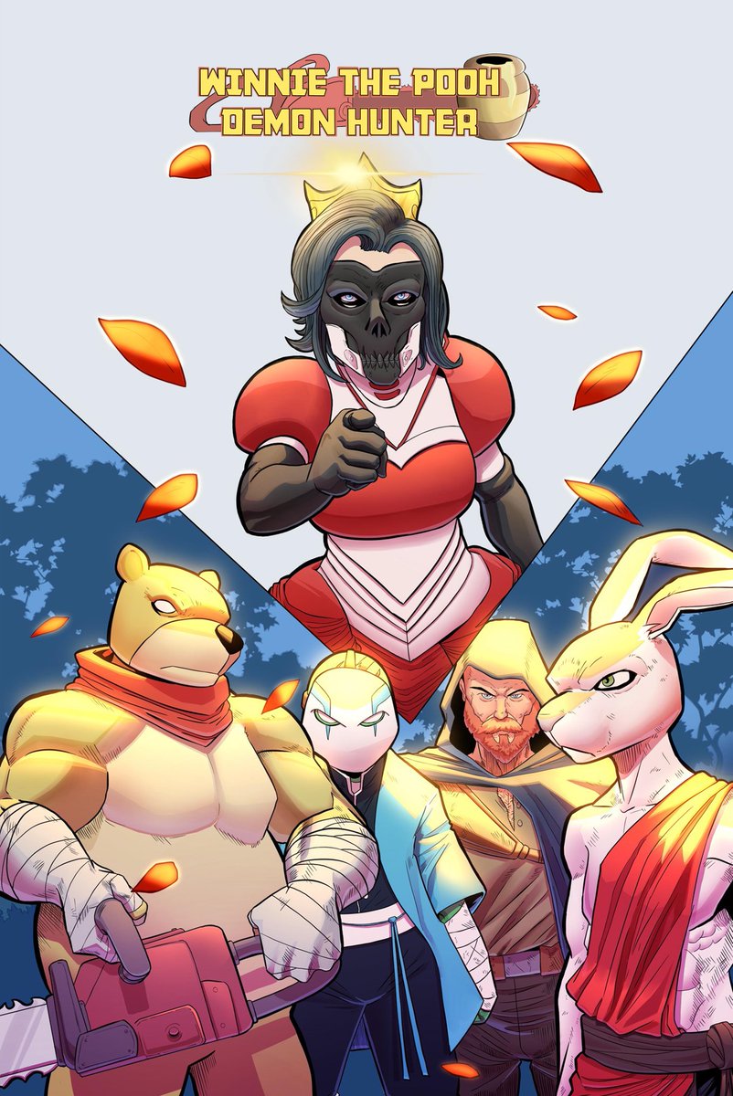 Winnie the Pooh against Wonderland is a fun contrast between the two worlds. From whimsical to cherry and silly.
For Winnie the Pooh Demon Hunters next arc I want to explore those contrasts.
For Alice in Wonderland, what has been your favorite adaptations?
