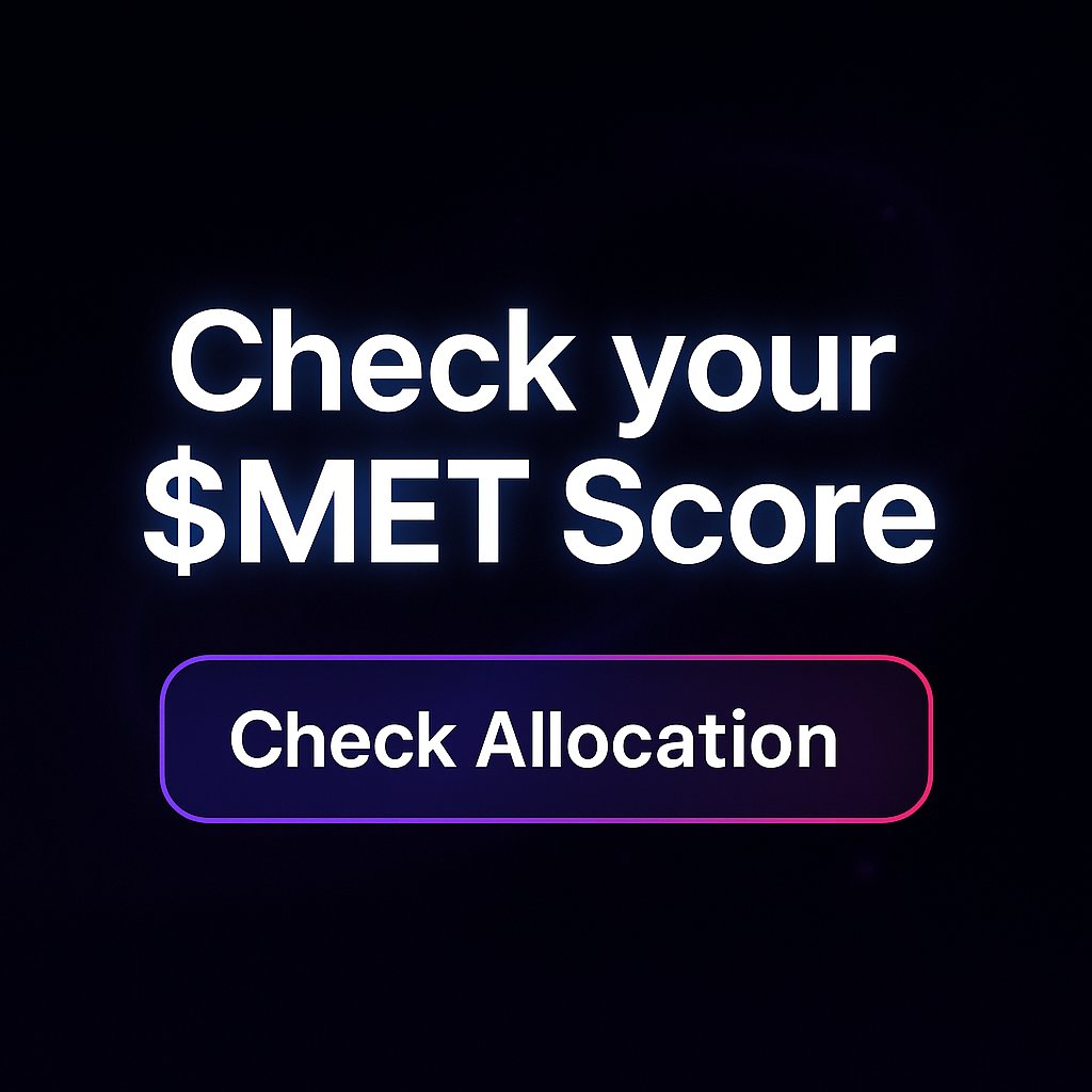 dreambentx7's tweet photo. 👀 Everyone’s posting $MET scores and I just joined the chaos.

Quick scan → https://t.co/5ioYEE8b19

My rank’s 🔝 1% — let’s see yours.

🪐 #Meteora #MET #Solana