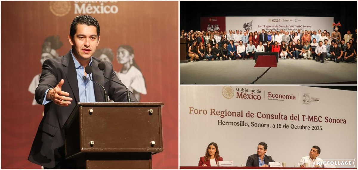 #Estatal ................. Realizan Foro Regional de Consulta del T-MEC en Hermosillo ..................... vía descierto.com ............... descierto.com/estatal/item/3… <a href="/gobiernosonora/">Gobierno del Estado de Sonora</a>