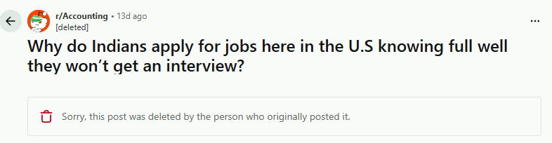 realmattforney's tweet image. Good question. Indians take the same approach to job interviews that they do to hitting on women. Just constant begging, pleading, insincere compliments. Does this actually work in India? Do you get a job if you grovel enough?
