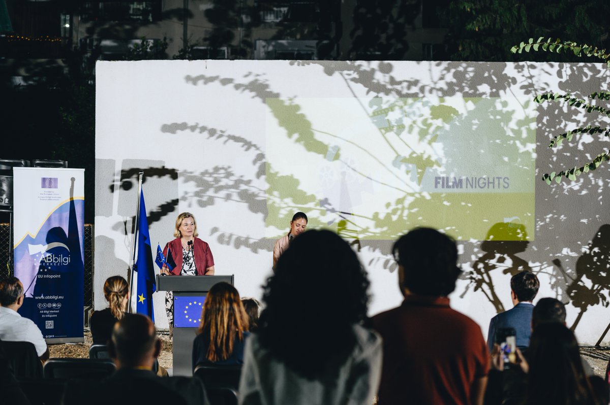 🎬 EU Film Nights have begun!
🇪🇺 Funded by the European Union, the EU Film Nights Launch Event was filled with delightful moments!
Our event started with speeches by H.E. Päivi Peltokoski, Ambassador of Finland to Cyprus and Mr. Michel Vedrenne, Head of Section, Cyprus Settlement