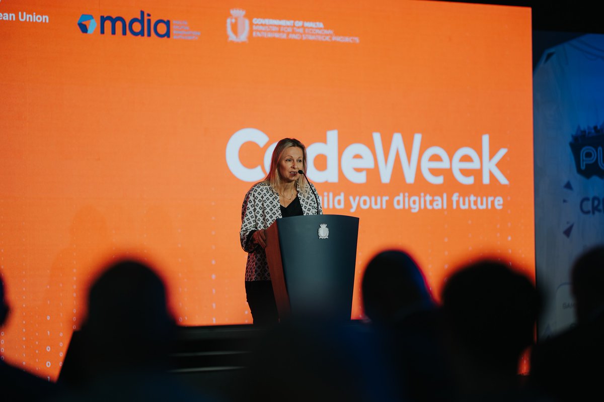 CodeWeekEU's tweet image. The @MDIA_Malta launched the campaign with bootcamps, Minecraft challenges & coding grants — inspiring learners to build, solve & shape the future through code.
👏 Well done to @GamingMalta & @Microsoft for empowering every learner to create!
🔗 codeweek.eu
#Coding
