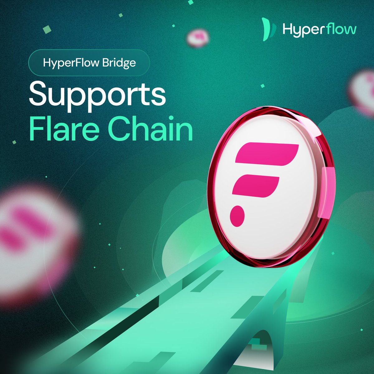 HyperFlow_fun's tweet image. 🔥 Another Bridge Update!
HyperFlow just went live with Flare Network support ⚡️
You can now seamlessly bridge assets to and from Flare through HyperFlow.
👉 Try it out: hyperflow.fun/bridge