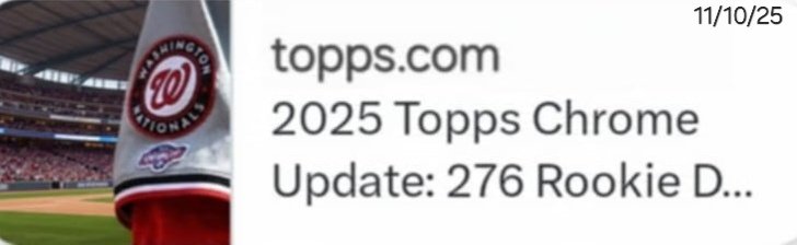 Monday drop 👇 #TOPPS #AD 

Details : bit.ly/3W63aox