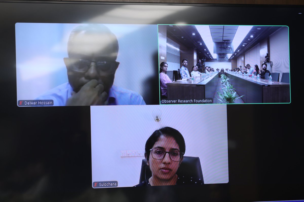 orfonline's tweet image. .@orfonline hosted the latest iteration of the Neighbourhood Scope on 'South Asia’s Political Reset: Understanding China’s Response'
The discussion focused on the mass protests between 2022 and 2025 in #SriLanka, #Bangladesh, and #Nepal, which have witnessed the toppling of…