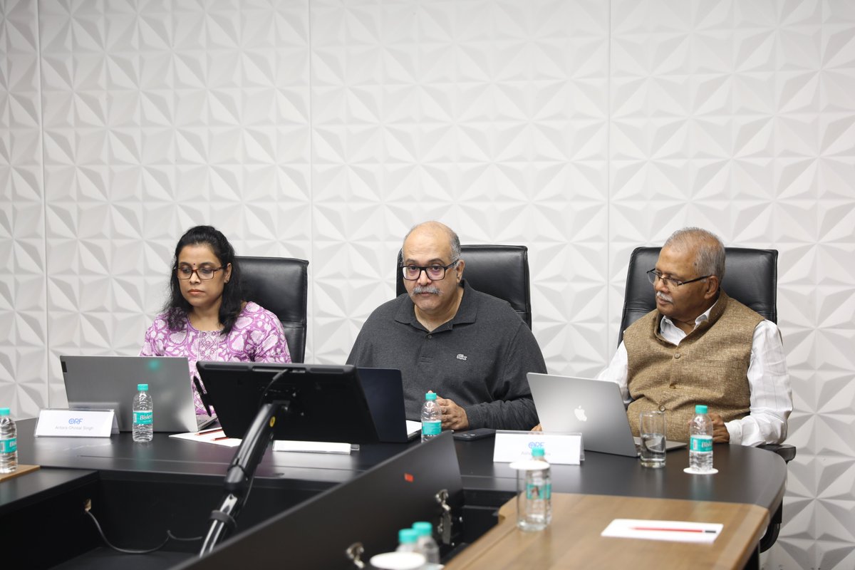 orfonline's tweet image. .@orfonline hosted the latest iteration of the Neighbourhood Scope on 'South Asia’s Political Reset: Understanding China’s Response'
The discussion focused on the mass protests between 2022 and 2025 in #SriLanka, #Bangladesh, and #Nepal, which have witnessed the toppling of…