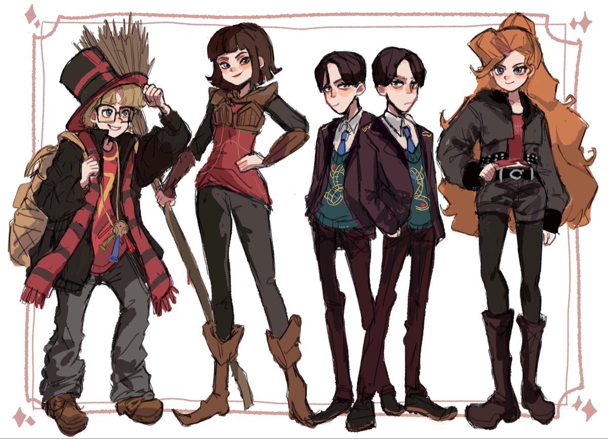 danielpagelover's tweet image. 仲間たちのスキン衣装❗️1と2まとめです❗️
#hpma