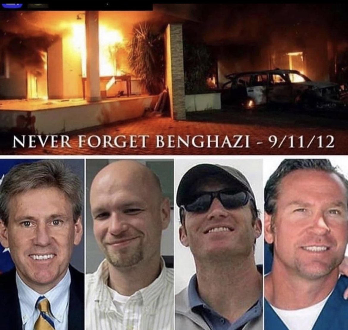 Morning MAGA Nation 🇺🇲
NEVER FORGET BENGHAZI 🙏