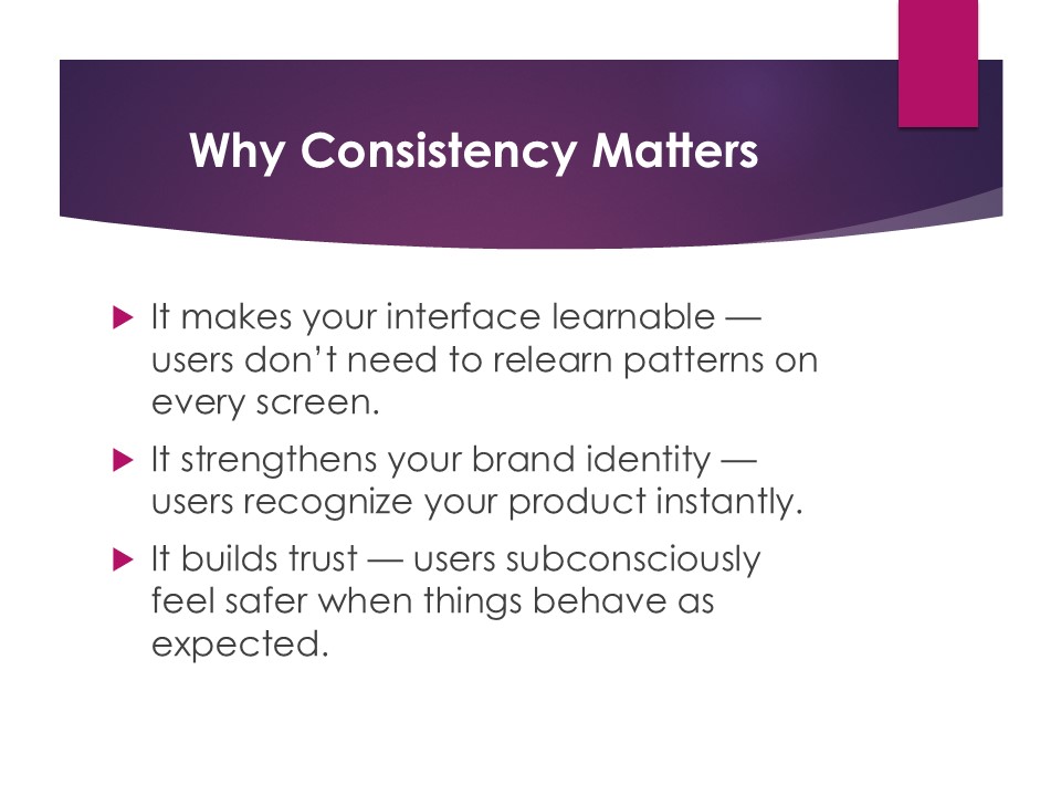 _MaeTech's tweet image. Day 13/60
Rule 4 — Consistency Is Key to Trustworthy Design!
A well-organized design system not only keeps things consistent but also helps your team collaborate seamlessly.
#uiux #DesignConsistency #userinterface #uidesign #uxdesign #productdesign #designthinking