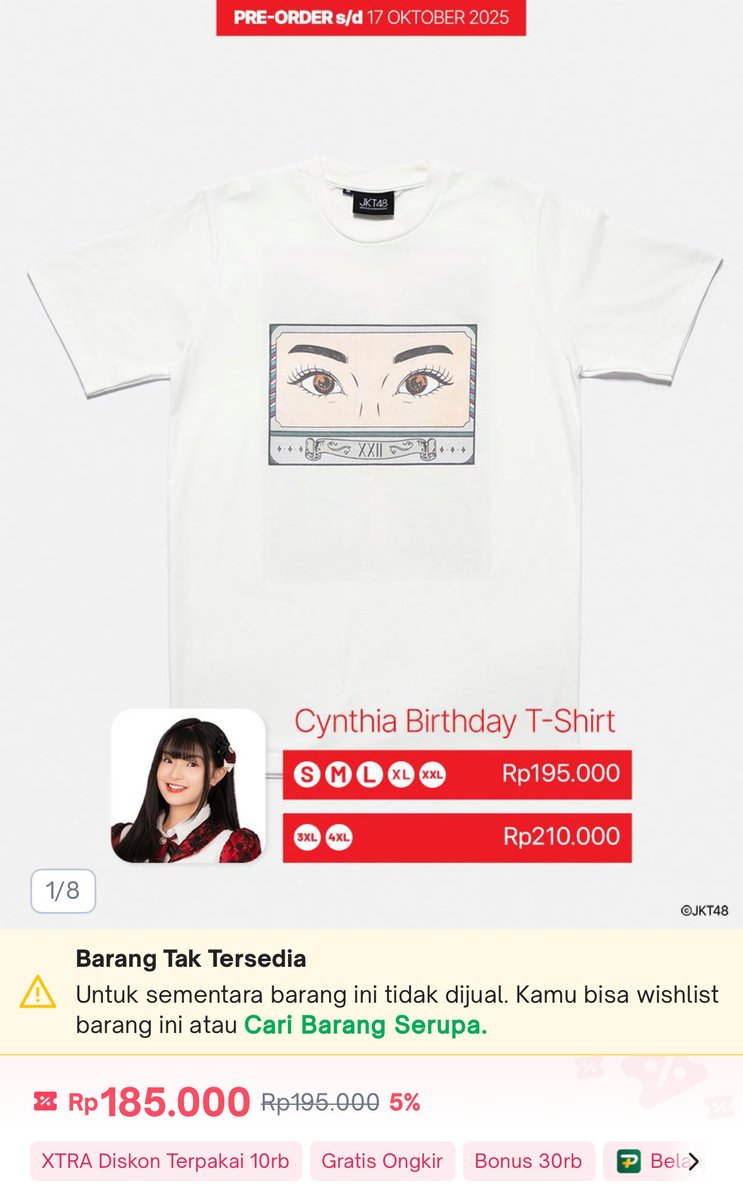Cynthiaction's tweet image. PO sudah ditutup!!!

Terima kasih teman-teman yang sudah PO BDTS @Y_CynthiaJKT48 di tahun ini, nanti kalo dah sampai, tag kita dong… biar bisa samaan bareng 😉