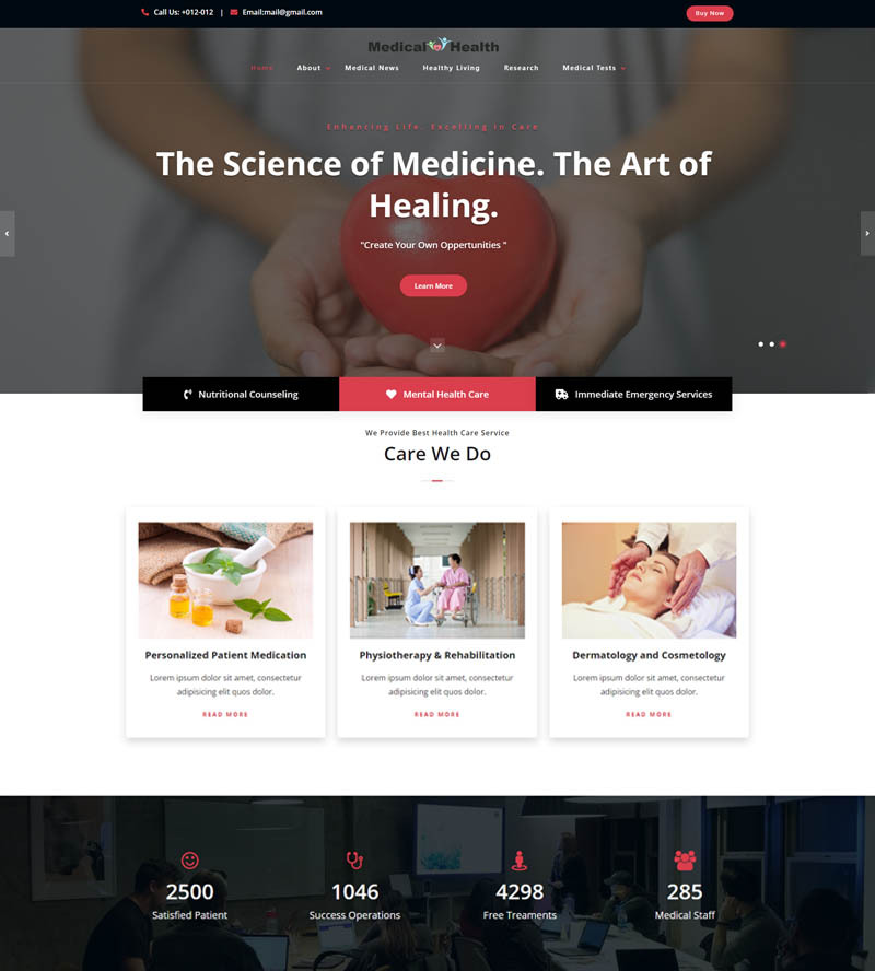 farazfrank777's tweet image. Revamp your healthcare site with Medical Health Premium WordPress Theme! Perfect for clinics and doctors. Use &quot;WPTREND5&quot; to save: wpfrank.com/wordpress-them… #HealthcareWebsite #WordPressTheme