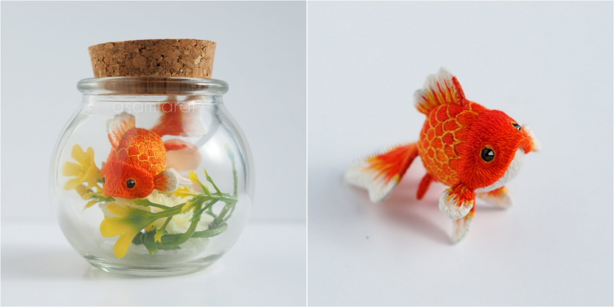 あらいあさみ/刺繍造形作家 (@_utura_utura_) / X