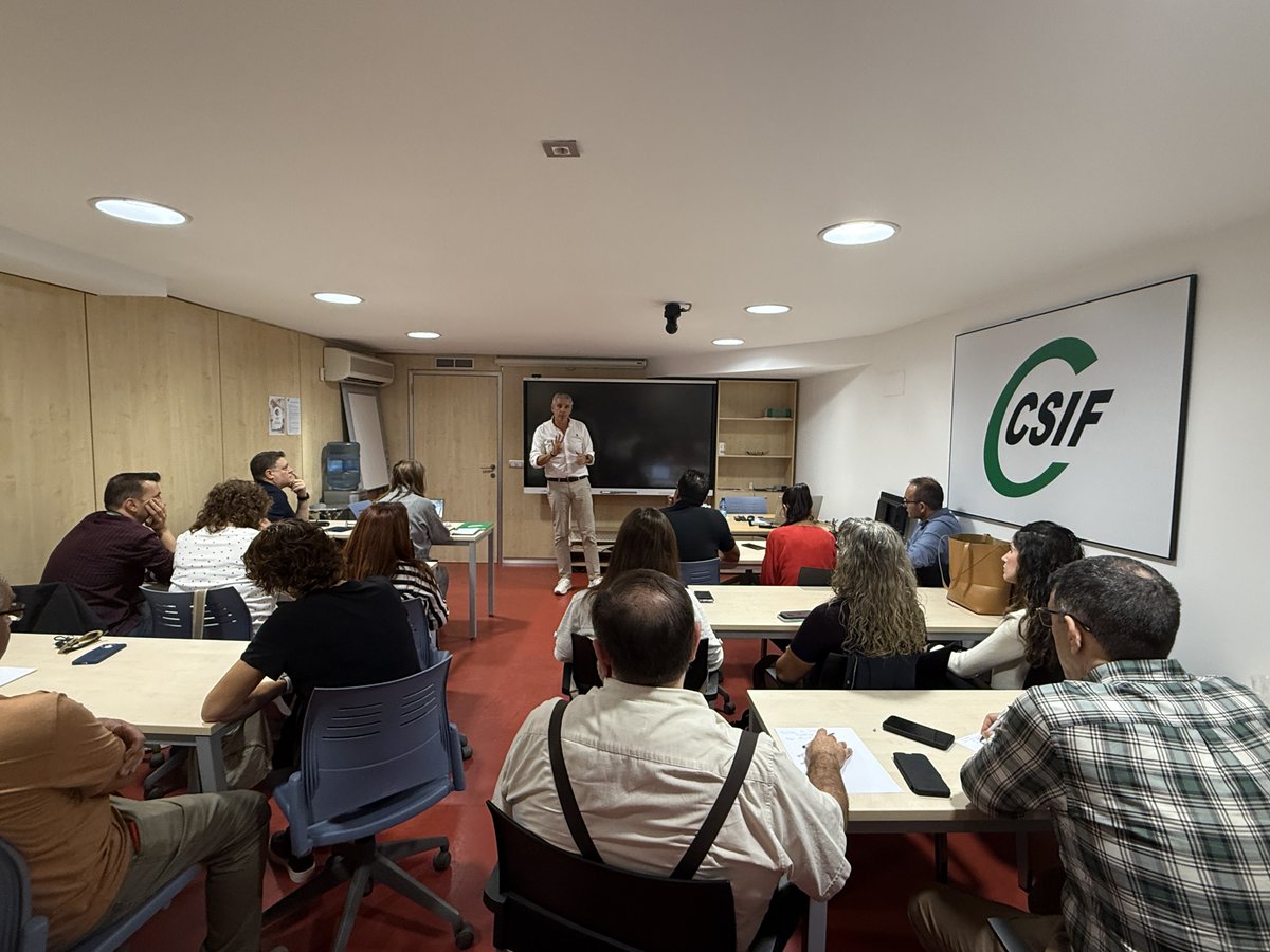 📍La sede de #CSIF Castellón ha acogido el Consejo Provincial abierto a liberados
🗣️Se ha abordado el calendario de movilizaciones, que comienza el día 30 con una protesta nacional ante el bloqueo del Ministerio de Función Pública.
💪Por tus derechos
👉 csif.es/es/articulo/ca…
