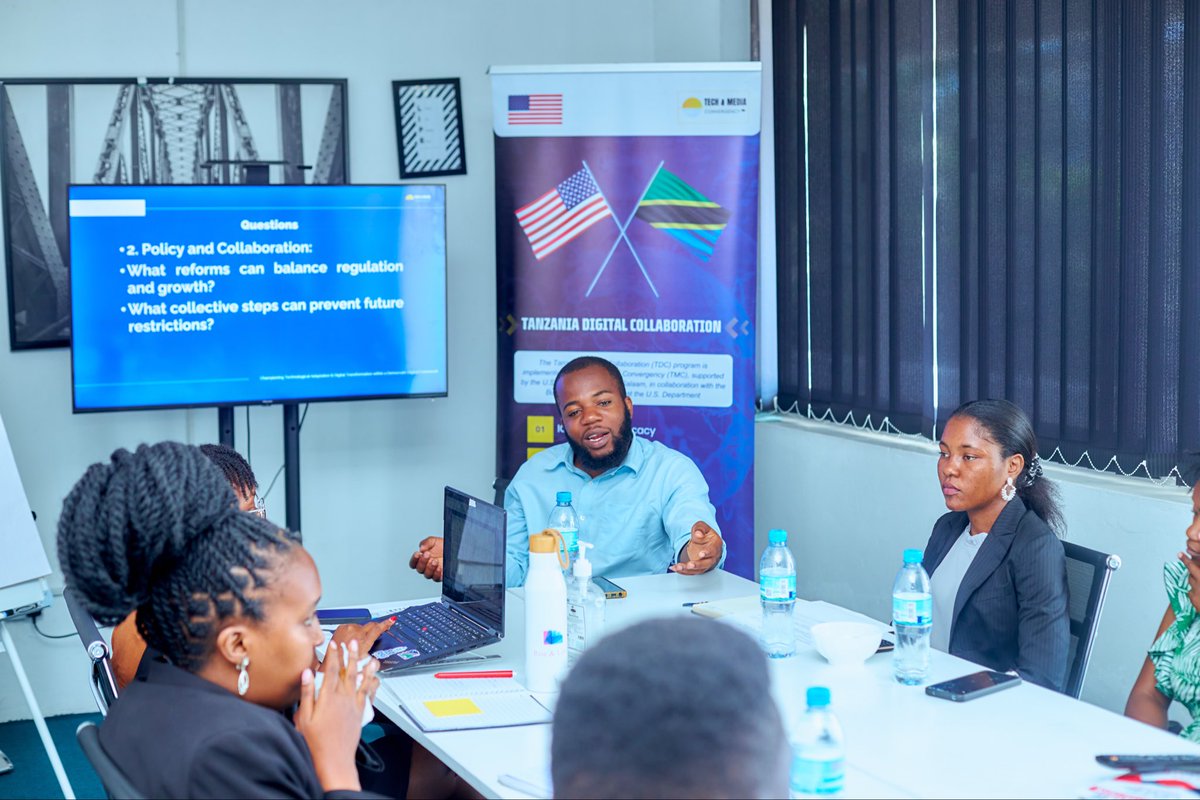 𝗘𝘅𝗽𝗹𝗼𝗿𝗶𝗻𝗴 𝘁𝗵𝗲 𝗘𝗰𝗼𝗻𝗼𝗺𝗶𝗰 𝗜𝗺𝗽𝗮𝗰𝘁 𝗼𝗳 𝗗𝗶𝗴𝗶𝘁𝗮𝗹 𝗣𝗹𝗮𝘁𝗳𝗼𝗿𝗺 𝗥𝗲𝘀𝘁𝗿𝗶𝗰𝘁𝗶𝗼𝗻𝘀

Today, TMC hosted a Focus Group Discussion grounded in our policy dialogue “Offline, Off-Balance: Unmasking the Economic Impact of TikTok, X, and Instagram