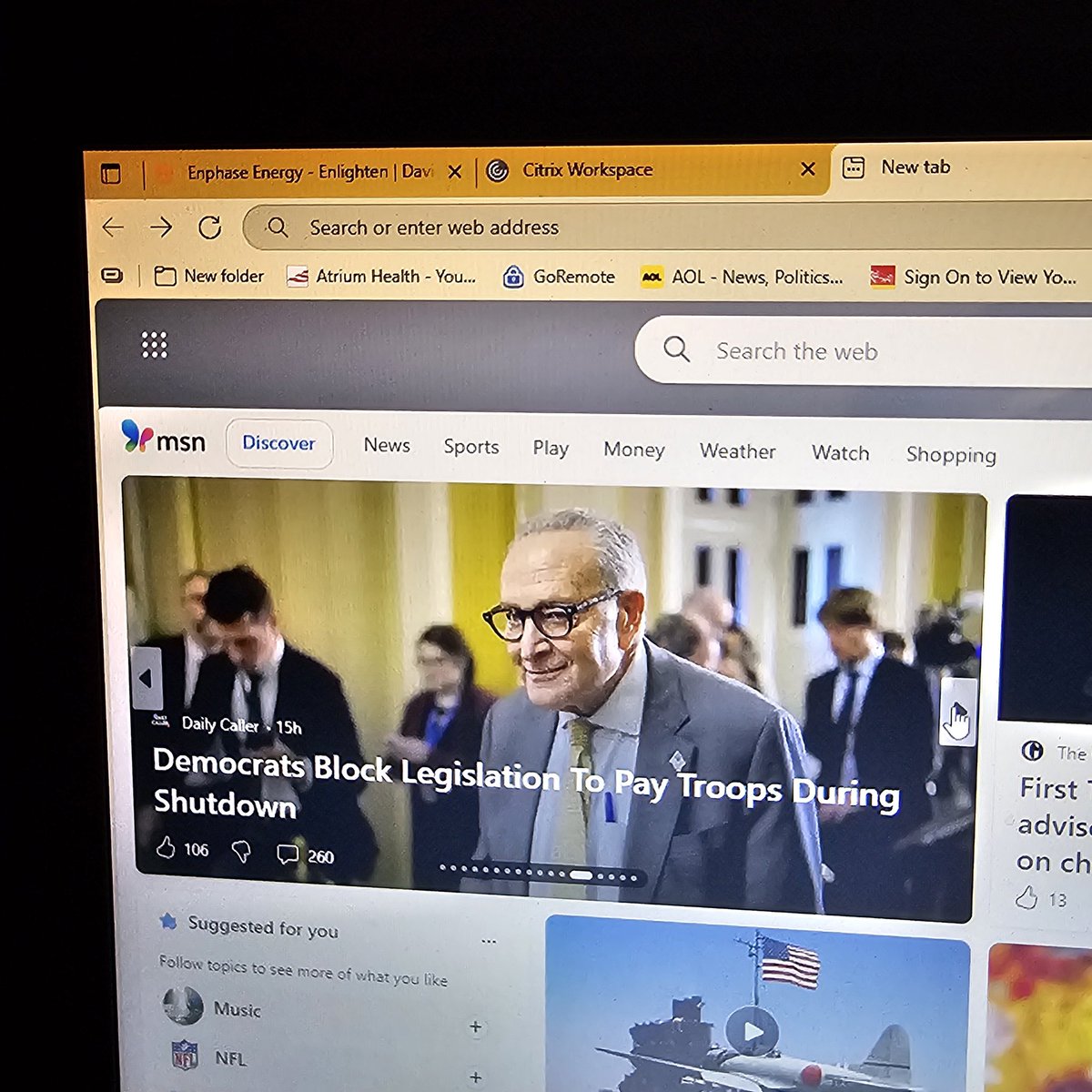 DEMOCRATS GIVE ANOTHER BLOW TO THE AMERICAN PEOPLE. THE ONES THAT'S PROTECTING THE AMERICAN PEOPLE!!! BUT THEIR PAY GOES RIGHT ON. THEY NOT FOR THE AMERICAN PEOPLE WHY YOU KEEP VOTING FOR THEM.