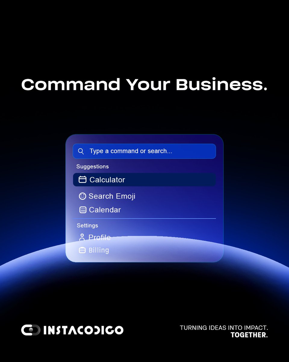 instacodigo's tweet image. ⚡ Command your business like a pro.
From automation to analytics — run everything with a single command.
🚀 Build your next-gen business system with InstaCódigo.
instacodigo.com/contactus
#AI #Automation #SmartBusiness #InstaCodigo #Innovation