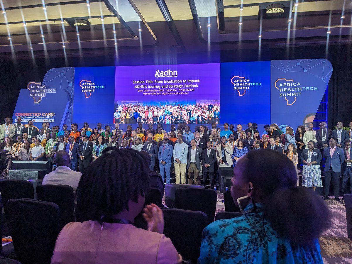healthlabrw's tweet photo. We're glad to have been represented by our chairperson during 3days of #AHTS2025 held in Kigali KCC from 13th to 15th October 2025!

The Summit brought together many digital experts, NGO's n  Govn't bodies a round the world with digital solutions in health.
#AHTS2025
#HealthLab https://t.co/UKDB7a1x9M
