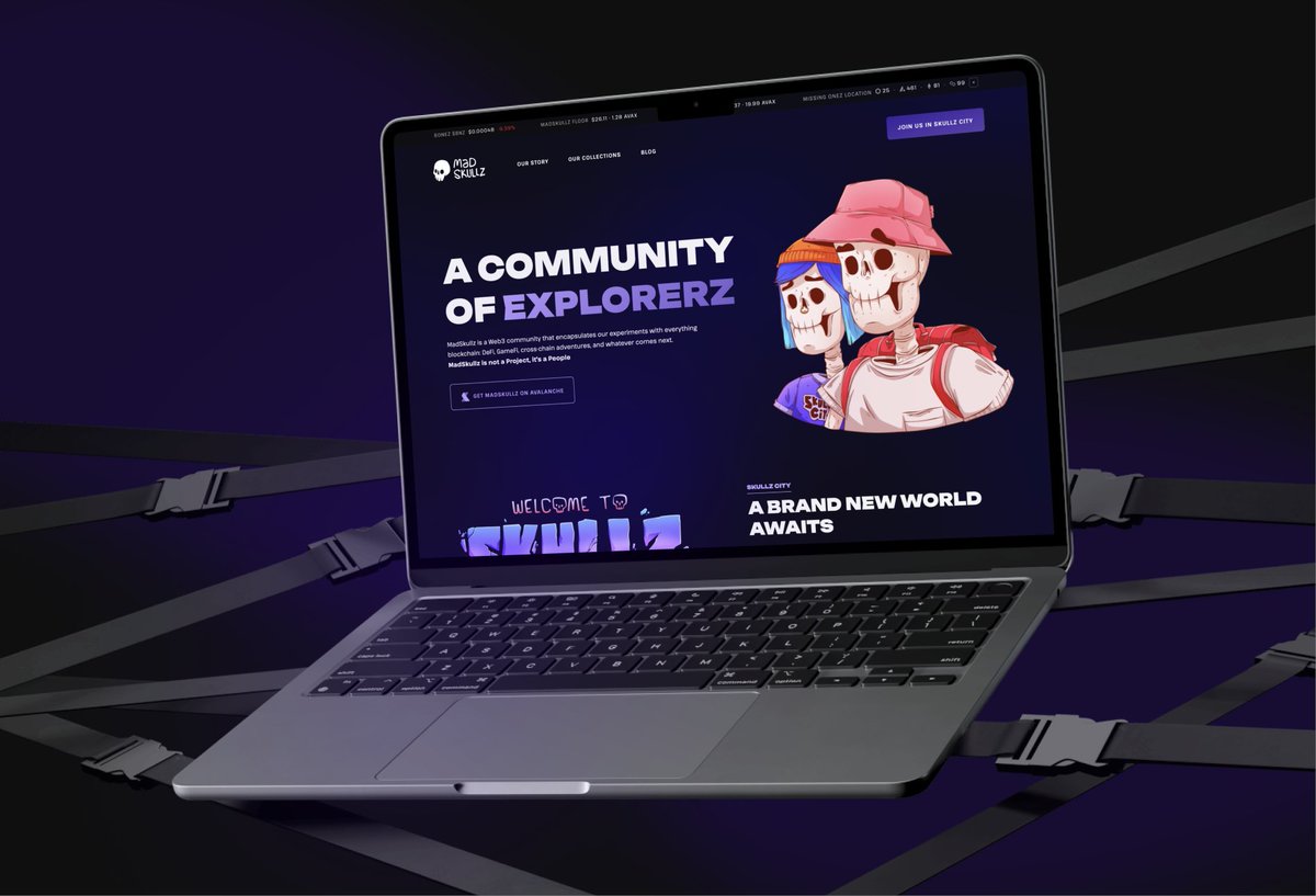 I think we’re choosing our moment right 😅
We always drop news when the market looks dead.
Anyway… that’s part of our DNA 💀

The new MadSkullz Website is live.

Fully revamped, built from the ground up, and ready for what’s next.
