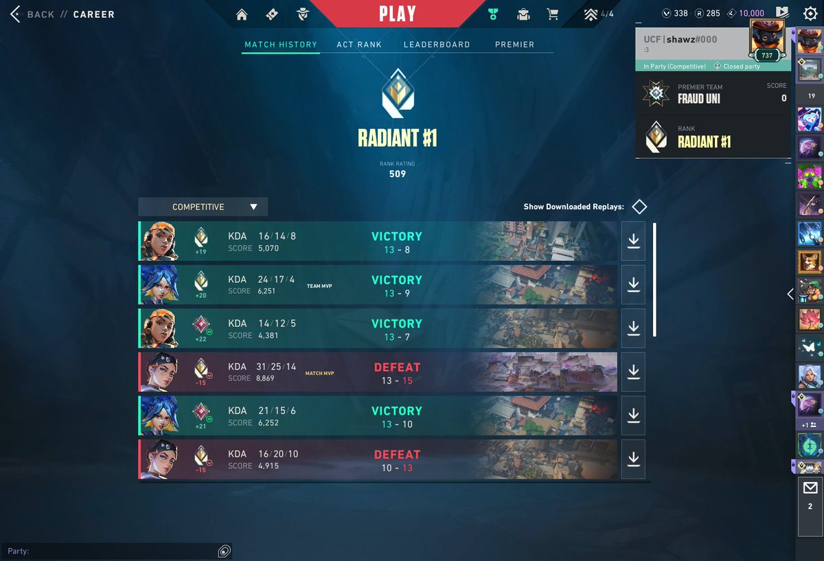 WOWOWOWOWOW REAL RANK 1!!!

#VALORANT