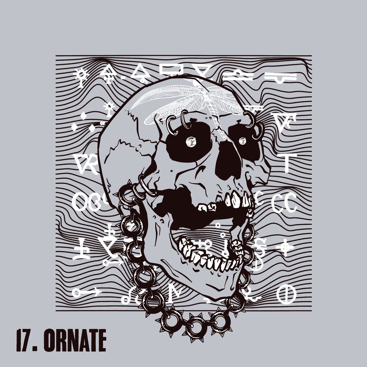 💀SKULLTOBER💀

Day 17   
Prompt: ORNATE    

FREE COMMON piece!  
The LEGENDARY piece, ONLY for my TOP 10 on the LEADERBOARD!    

Daily Snapshot!      
Snapshot will be taken EVERY DAY at MIDNIGHT ET   Have FUN!           
Only on <a href="/drip_haus/">DRiP 💧</a>
Link in my BIO  #Inktober