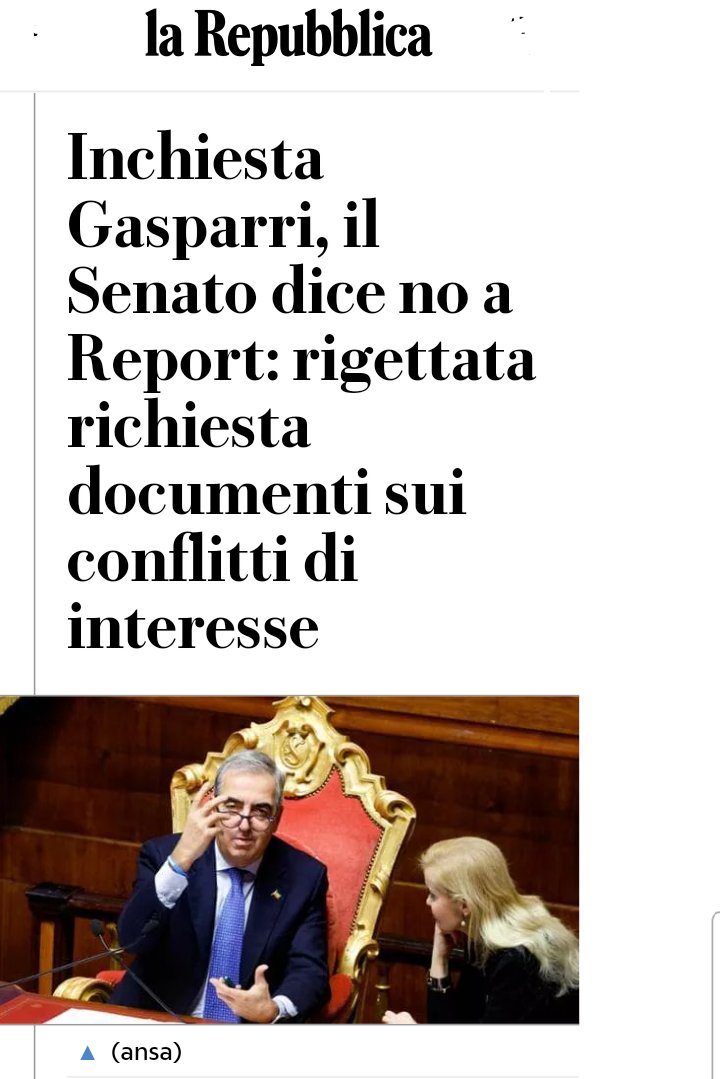 LuisellaLuis's tweet photo. @robertosaviano @SigfridoRanucci #gasparri #conflittodinteresse #SigfridoRanucci #reportrai3 https://t.co/skXPj6YaZy