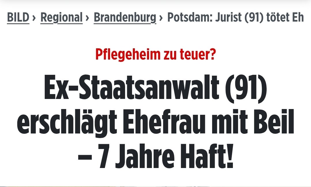 Er hat das mit dem Ehegattensplitting falsch verstanden.