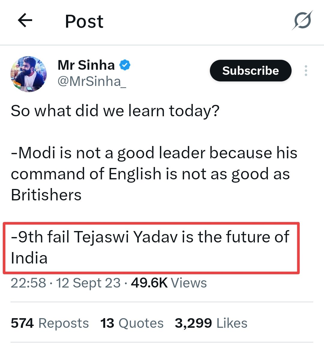 Mohammed Zubair tweet media