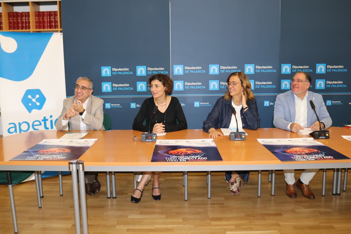 🔐 #Palencia acoge la VIII edición del #Ciberday el 30 de octubre en el Centro Cultural Provincial con la participación de la Agencia Española de Protección de Datos y bajo el lema "Ciberseguridad: todo conectado, todo en riesgo". 👇 <a href="/apeticpa/">Apetic</a> <a href="/ADLPalencia/">ADL Palencia</a>
aytopalencia.es/noticia/palenc…