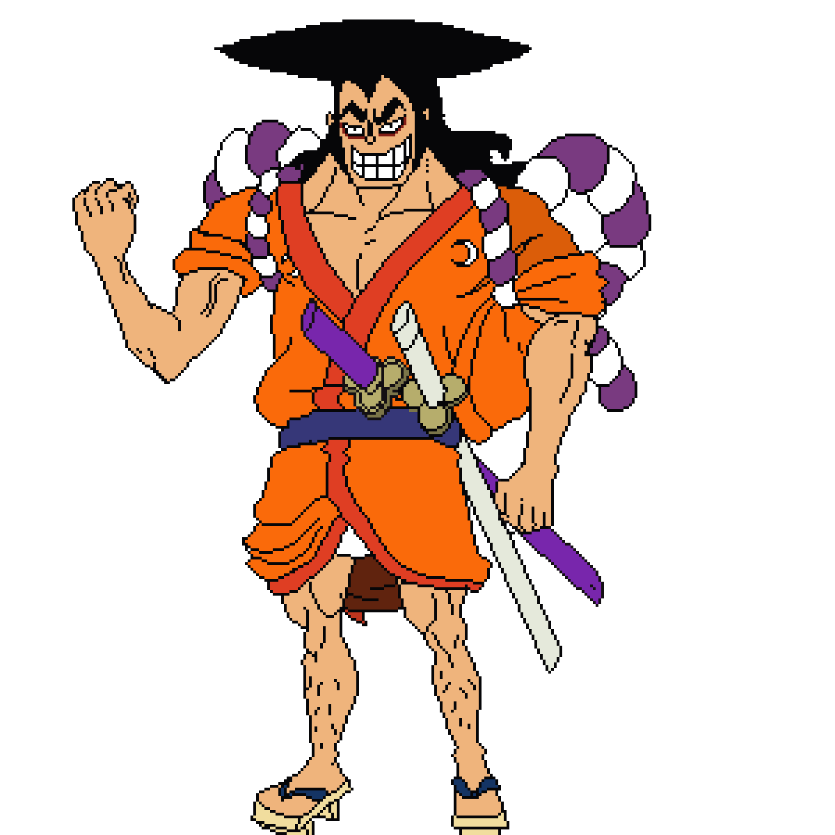 #ONEPIECE #mugiwara #pixelart #fypシ