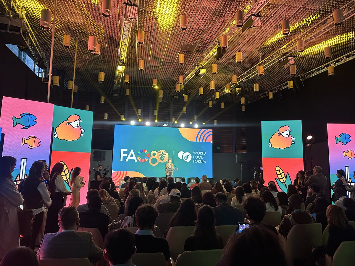 MasafDev's tweet image. Our Executive Director, @AxmednuurTamaan, represented MasafSpaces at the #WorldFoodForum in Rome — engaging in global dialogues on youth empowerment, innovation, and agrifood systems transformation.