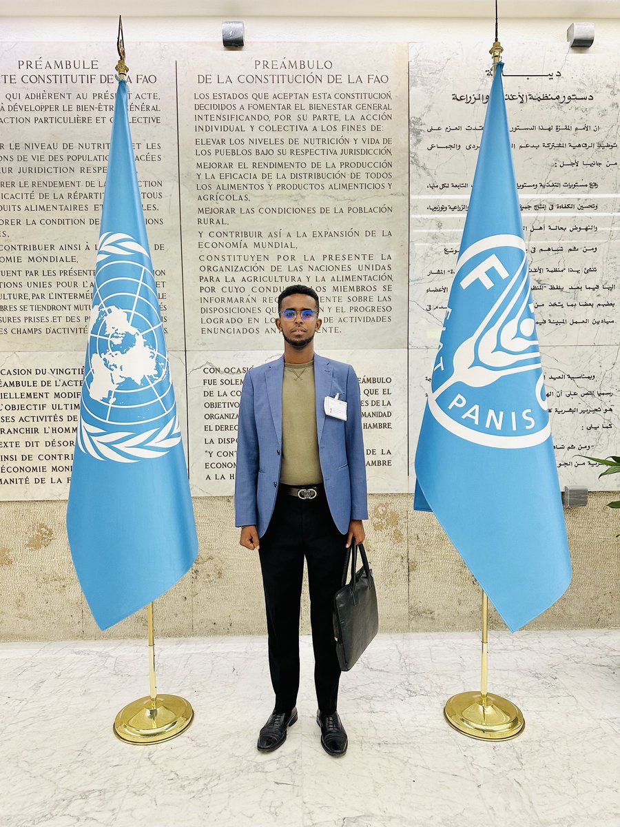 MasafDev's tweet image. Our Executive Director, @AxmednuurTamaan, represented MasafSpaces at the #WorldFoodForum in Rome — engaging in global dialogues on youth empowerment, innovation, and agrifood systems transformation.