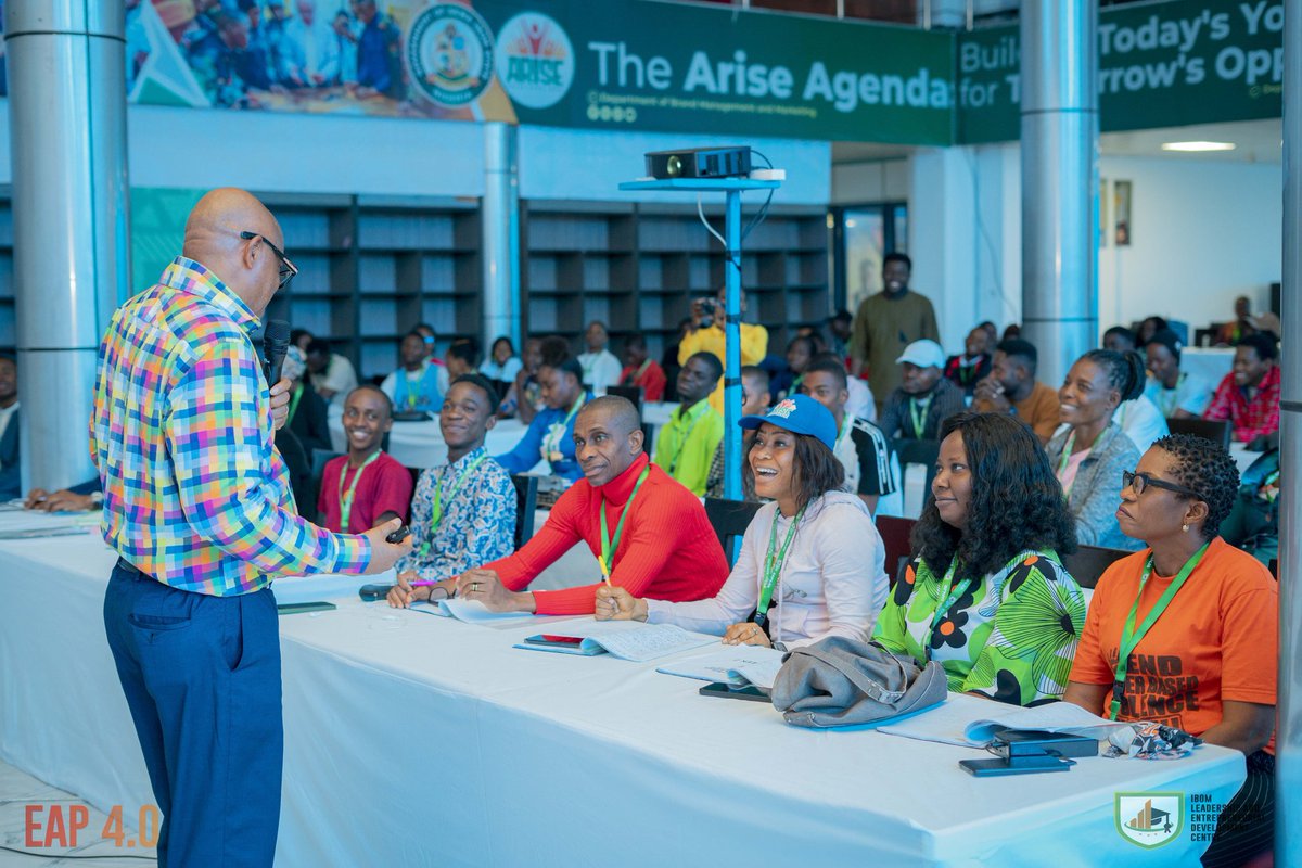 IbomLED's tweet image. Moments 
 Where  entrepreneurs are being equipped with the knowledge, tools, and confidence to be  value-based, 'no-excuse', anti-fragile leaders who are appropriately skilled to deliver world-class goods and services in their sectors of influence.
#IbomLED #Entrepreneurship