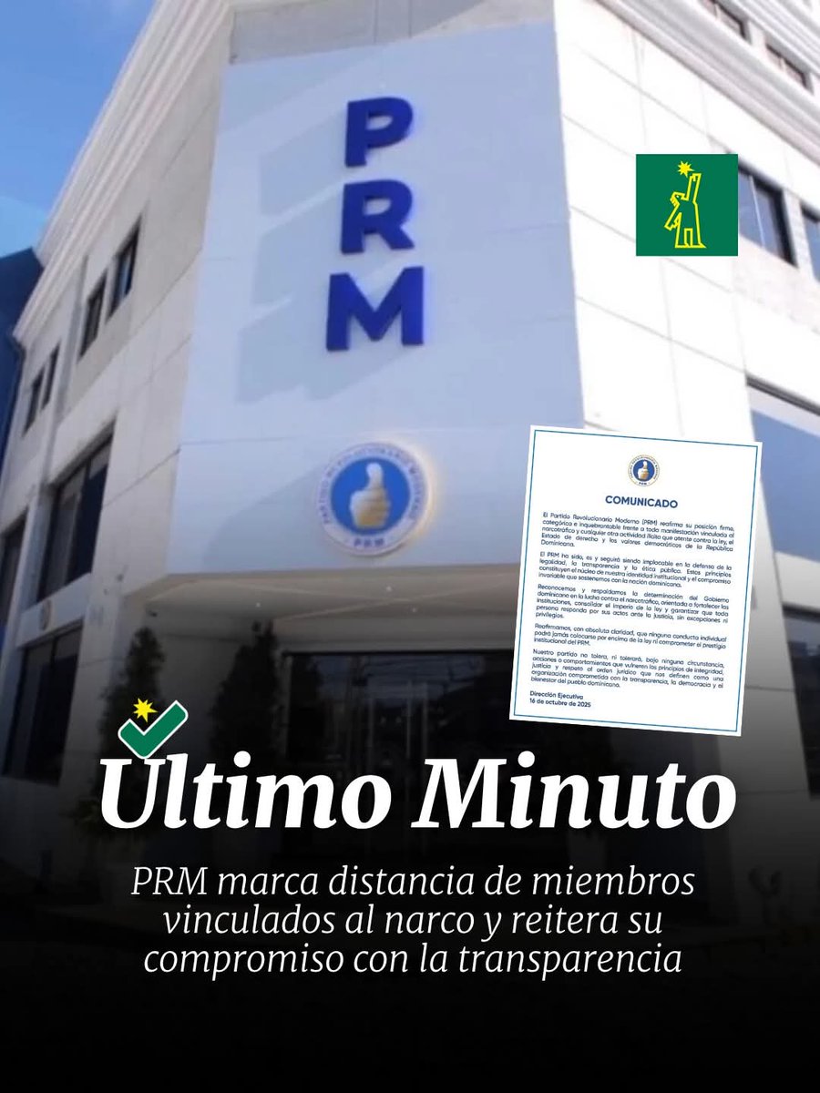 migue_power's tweet photo. Esa es la gran diferencia el @PRM_Oficial no apoya vagabunderia y no premia corruptos ni narcos con impunidad. Todo lo contrario a los pelefuses. https://t.co/7GVcUHMZgb