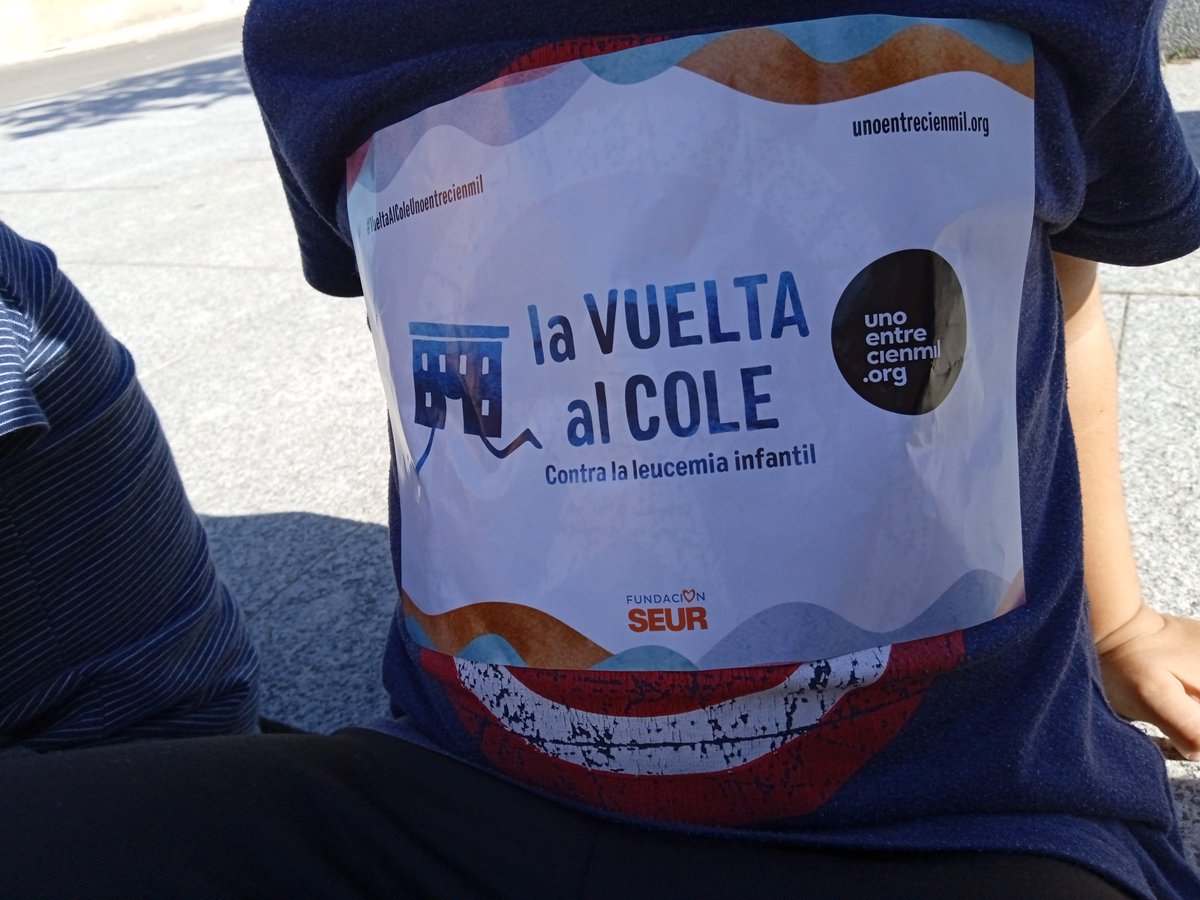 CP_FVillalobosB's tweet photo. Como cada año, volvemos con la carrera solidaria:  la vuelta al cole contra la leucemia infantil. ¡Muchas gracias por la participación, familias! #vueltaAlColeUnoentrecienmil https://t.co/LEN3QLVNVc