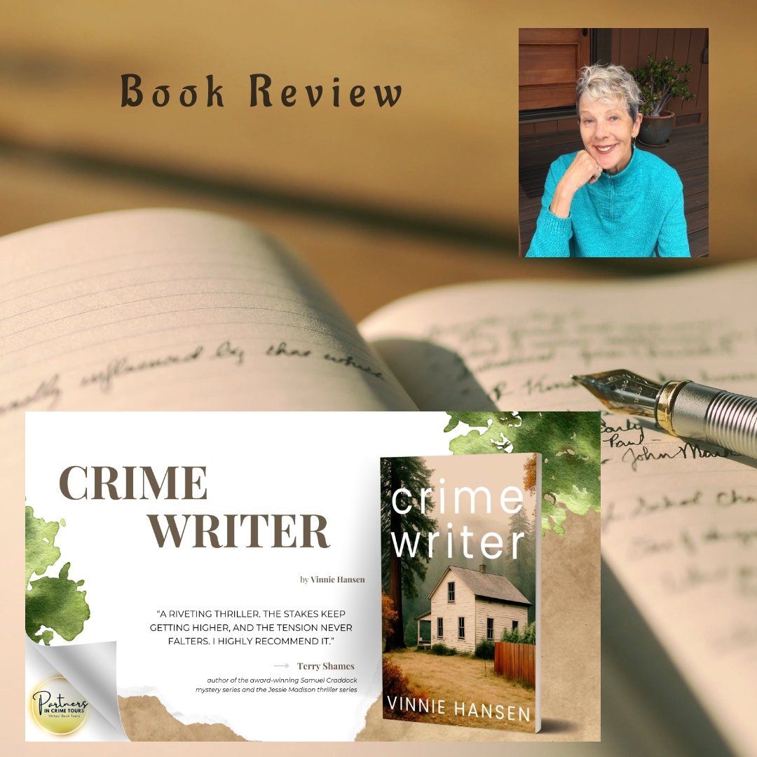 MelissaProofs's tweet photo. Today's blog tour features Vinnie Hansen and her book Crime Writer. Pop on over to my blog - https://t.co/QTjHfzvRME - as always, thank you for reading. https://t.co/vJRtHDNMgJ