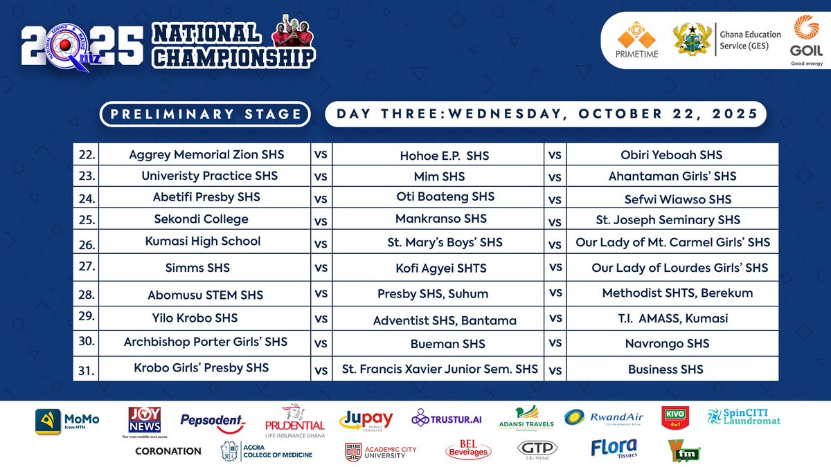 National Science & Maths Quiz tweet media