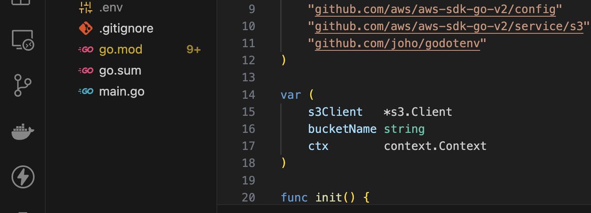 GoReactDevAnkit's tweet image. Started learning AWS today! Dived into IAM & S3, and even got my hands dirty implementing them using Golang. Loving the cloud journey! ☁️💻 #AWS #Golang #CloudComputing