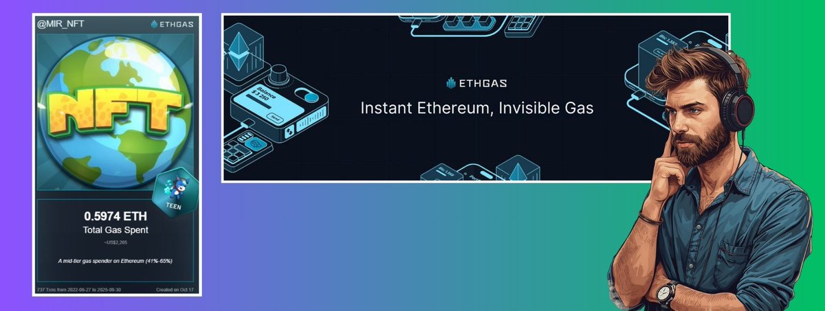 Tired of those crazy gas fees? ⛽️

I'm teaming up with Gassy Jack on his mission to build a Gasless Future. Collect beans, tackle quests, and unlock rewards by joining us. Let's grow this together! 💪

ethgas.com/community/onbo…