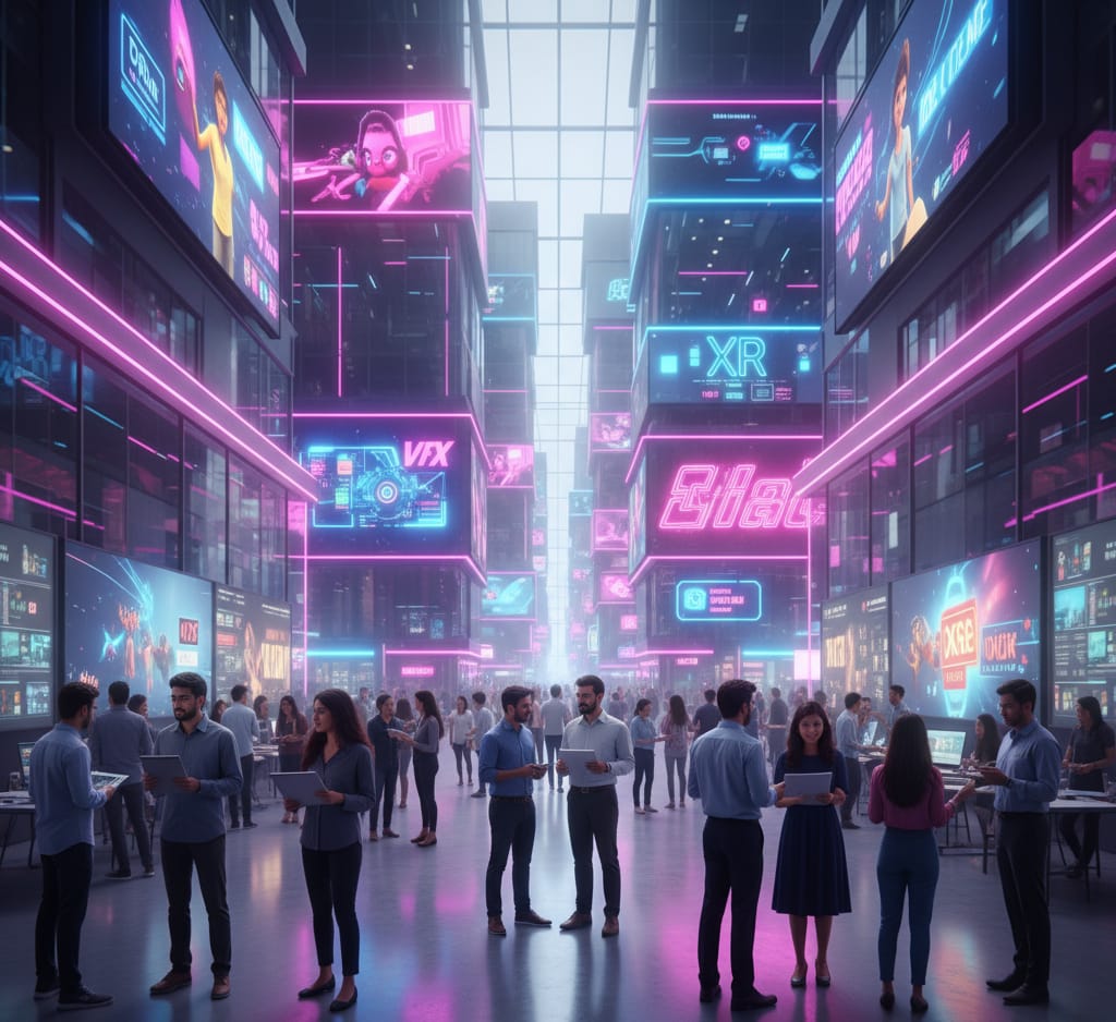 AnimationS44043's tweet image. India’s animation market is glowing, not just growing. 

A new AVGC-XR wave is here startups + studios + Hi-Tech Media Park (Nagpur) = momentum.

Let’s turn ideas into motion.

#AnimationIndia #AVGCXR #StartupIndia #ExplainerVideos #SpaceXAnimation