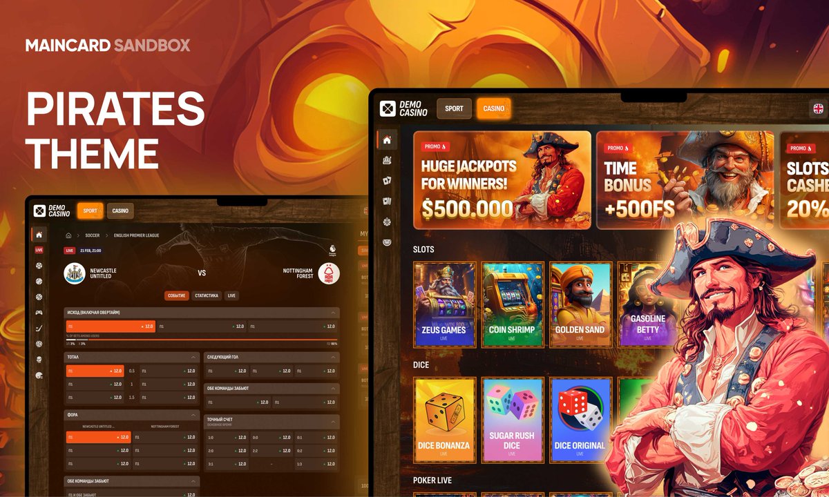 maincard_io's tweet image. 😎 If you launched your own casino, what design would you choose?

In iGaming, design matters — your brand must stand out.

Maincard Sandbox lets you build your own style or pick from 100+ ready-made themes crafted by our design team.

🔥 Here are a few examples.