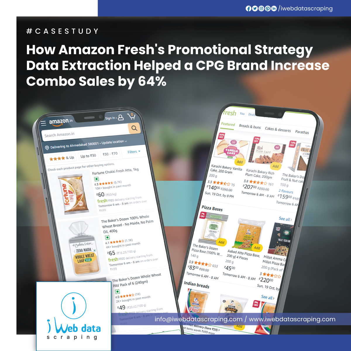iwebdatascrape's tweet image. Want to boost combo sales by 60%+? 
See how Amazon Fresh’s Promotional Strategy Data Extraction + our Amazon Fresh Data Extractor
Track promos. Decode bundles. Win customers.
iwebdatascraping.com/amazon-fresh-c…
#AmazonFresh #DataExtractor #PromoStrategy #CPG #Growth