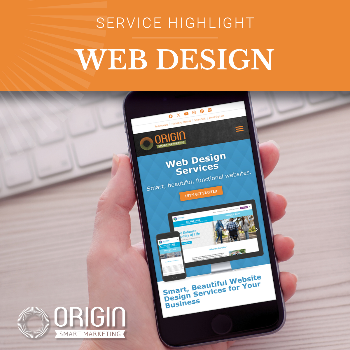 origmarketing's tweet image. 🚀 Looking for a website that works as hard as you do? Say hello to smarter, responsive web design from Origin Smart Marketing!
originsmartmarketing.com/capabilities/w…
#WebDesign #ResponsiveDesign #DigitalMarketing #OriginSmartMarketing #WebsiteDesign #SEO #BusinessGrowth