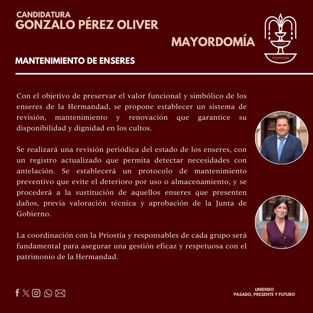 Candidatura Gonzalo Pérez Oliver (@cperezoliver) on Twitter photo 