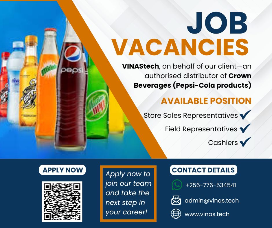 VINAStech_'s tweet photo. JOB OPPORTUNITY for Cashiers, Field and Store Sales Representatives. Apply before 31st October 2025 at 5pm. Details - https://t.co/Xt7hzASUId #JobAdvert https://t.co/Nz5OMfL0M7