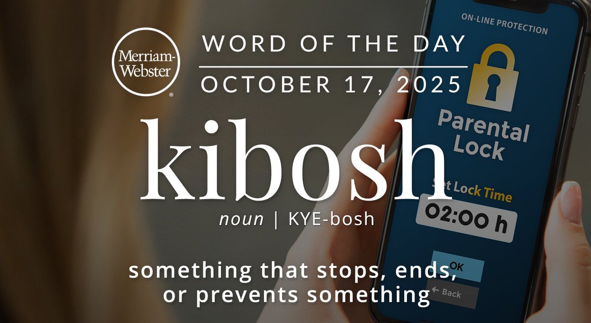 Merriam-Webster tweet media