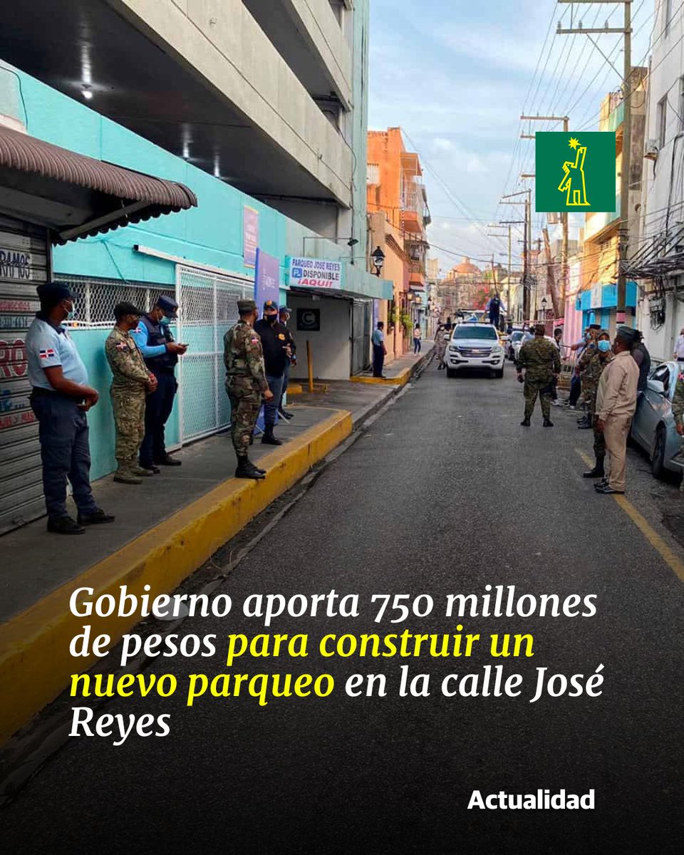DiarioLibre's tweet photo. 🌇 |#CiudadDL| También dispone de otros 950 para obras prioritarias en el Distrito Nacional

🔗https://t.co/OIvcdQaEXW

#DiarioLibre #Parqueo #CalleJoséReyes https://t.co/A3mNua5A41